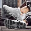 Men Women Fashion Blade Shoes Knitted Mesh Sneakers Light Breathable Casual Sneakers for Running Outdoor Sports Shoes