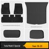 Tesla Model 3/Y Floor Mats & Trunk Mats: New Eco-friendly 3D All-Weather TPE Design