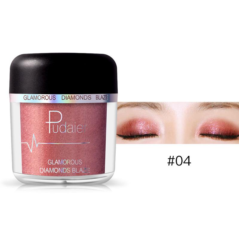 Makeup Diamond Bright Powder Eye Shadow Powder Pearl Light Matte Thin Flavored Eye Shadow Glitter Sequins