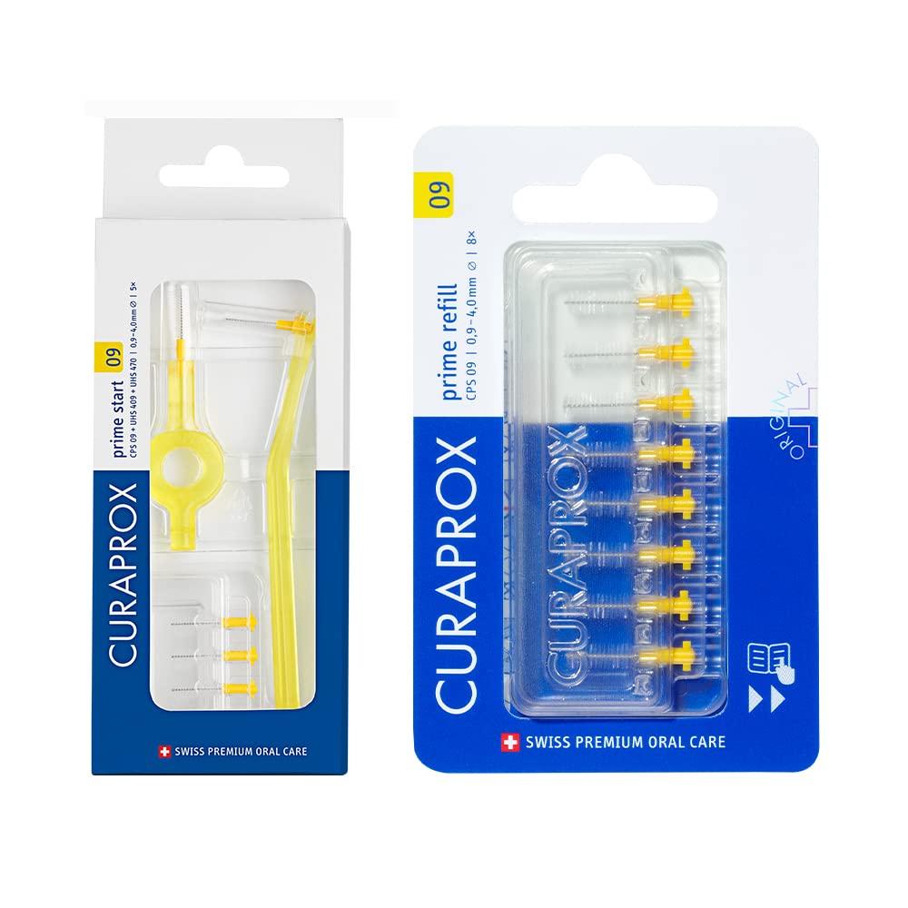 

Craprox Interdental Brush CPS 09 (Yellow) (Body + Refill) жёлтый
