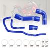 Silicone Radiator Coolant Hose Kit For BMW S1000RR 2019-2023 Blue