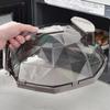 Magnetronafdekking Voor Voedsel Transparante Magnetron Spatdeksel Met Stoomkoker En Handvat 10 Inch Bordafdekkingen Keukengadgets