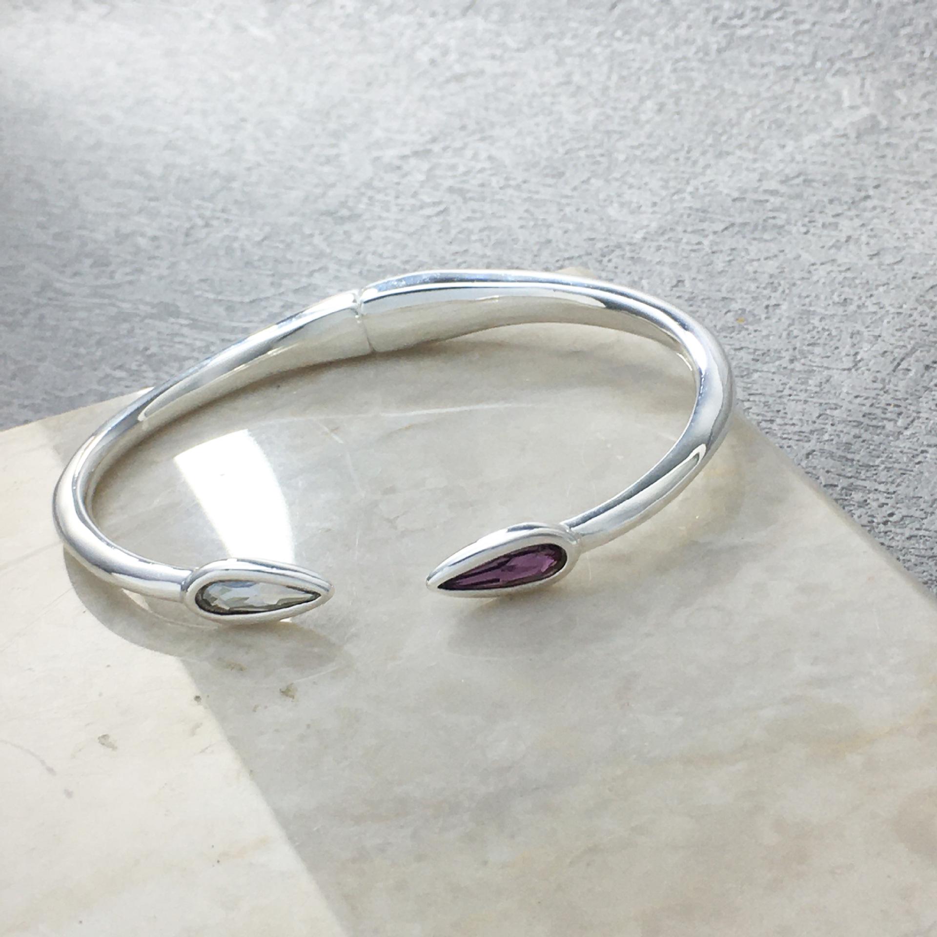 UNOde50 Colorful Crystal Nail Bracelet - Spanish Niche Design Jewelry Shenzhen
