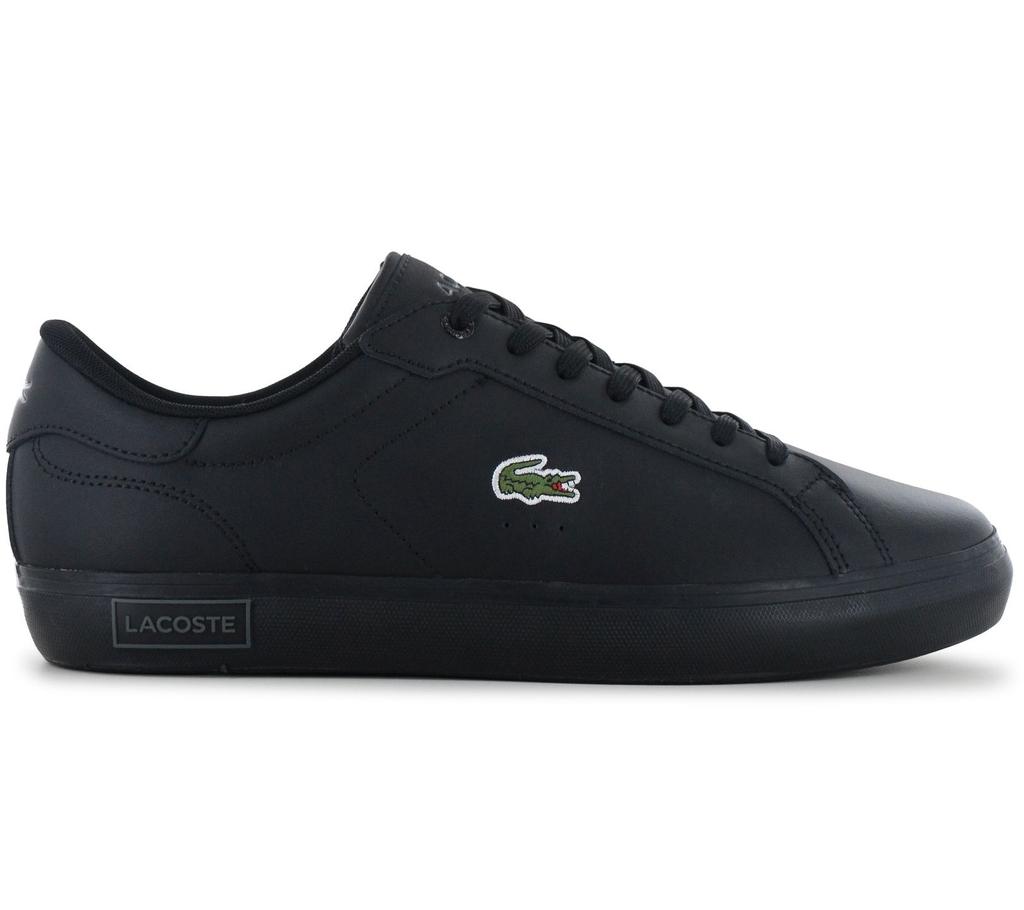 Lacoste Powercourt 125 - Adidași Bărbați Pantofi Piele Negru 749SMA008102H ORIGINAL