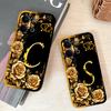 Per Cover Telefono Redmi 15C 4G 5G Fiori Nome Lettere Morbida Silicone Liquido Custodia a Protezione Totale Per Redmi 15 C Alloggiamento Antiurto