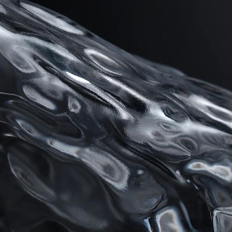 Whiskyglas japanisches Weinglas Haushaltsglas Weinglas kreatives Gletschermuster Bierkrug Kaffeetassen