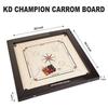 KNK Carrom Board Cover Champion Board Quality - Full & Half Carrom Cover with Extra Pocket for Coins, Striker & Powder (Bulldog Half Cover)