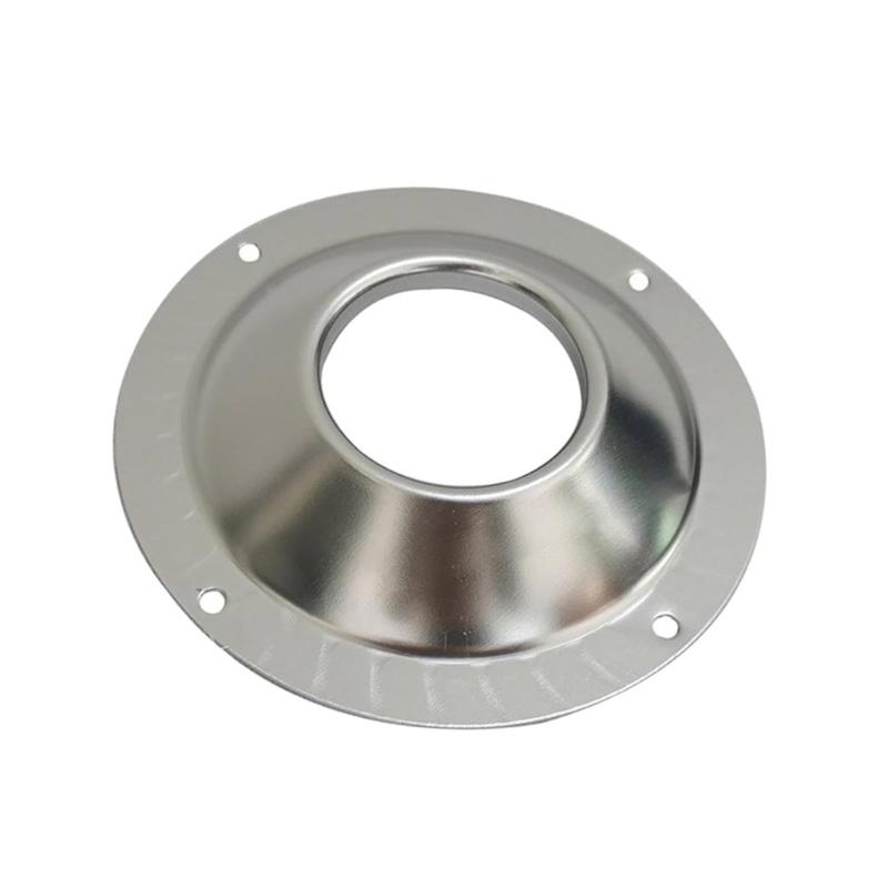 Couvercle de tête chauffante pour machine à barbe à papa en acier inoxydable, pièce de rechange texturée métal pour machine à barbe à papa, pour événements et restauration