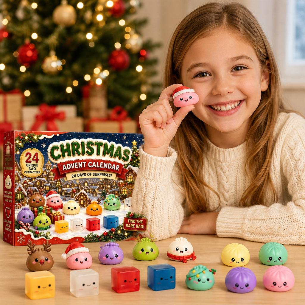 Weihnachts-Adventskalender Tag Countdown Spielzeug für Kinder
