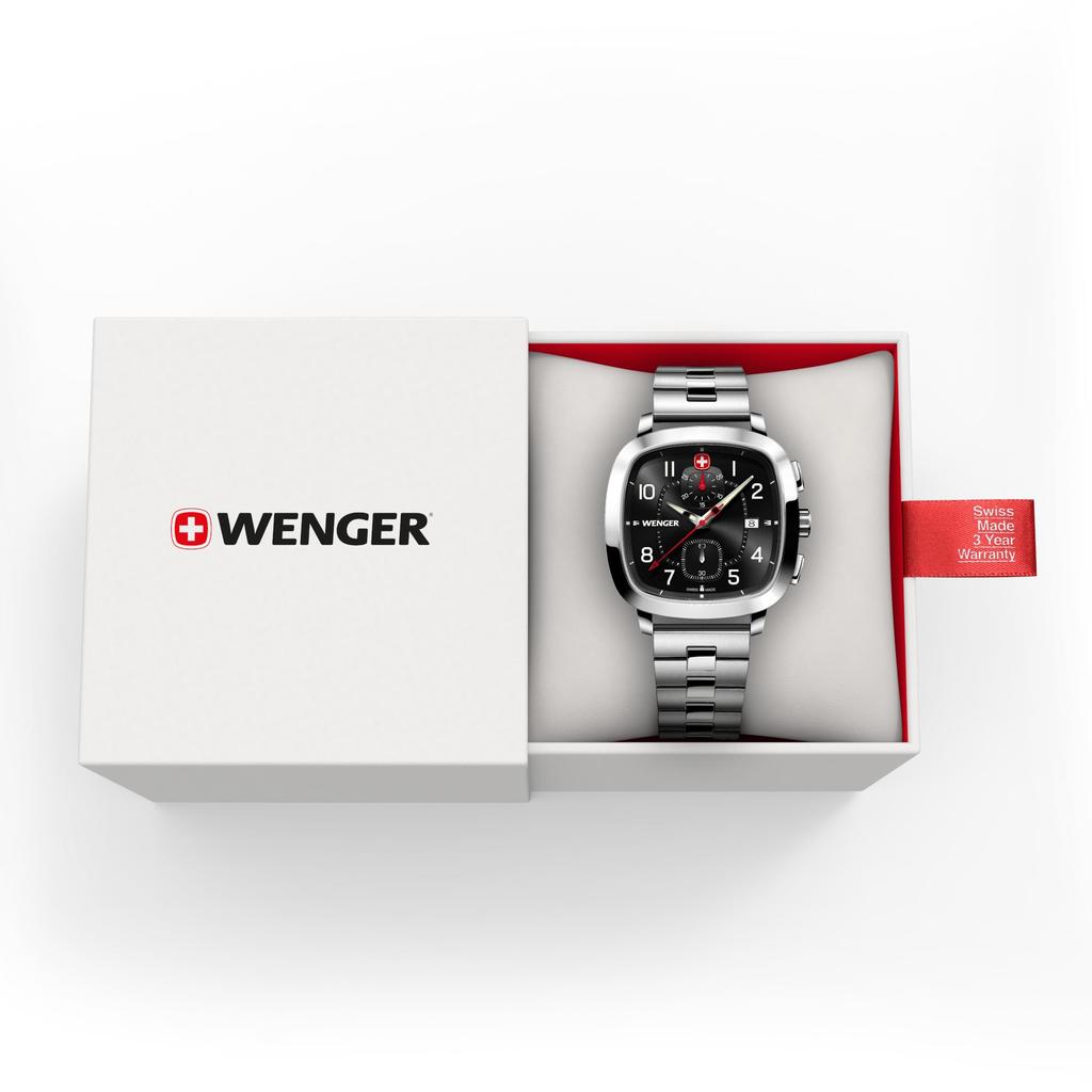 Wenger 01.1933.109 Men's Vintage Sport ChronoWatch