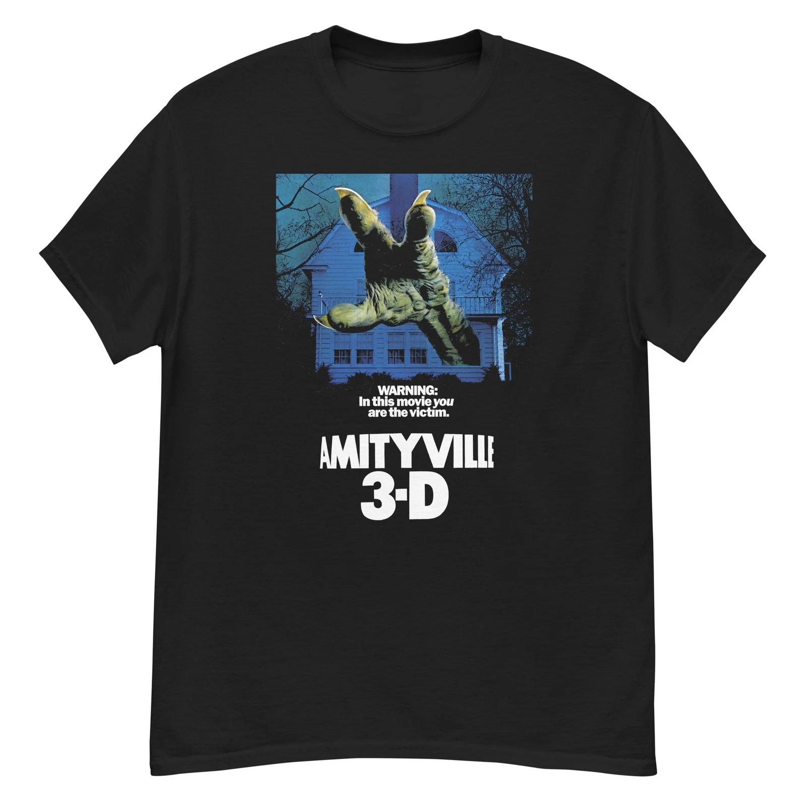 Amityville 3-D cult horror film fan art t-shirt 4XL