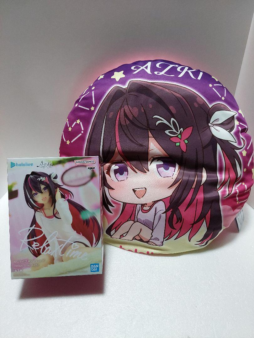 

[USED] Hololive -Relax time- AZKi Round Cushion AZKi