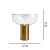 Nordic Modern Glass Table Lamp - Creative, Stylish Lighting for Living Room, Bedroom, Hotel, or Model Room