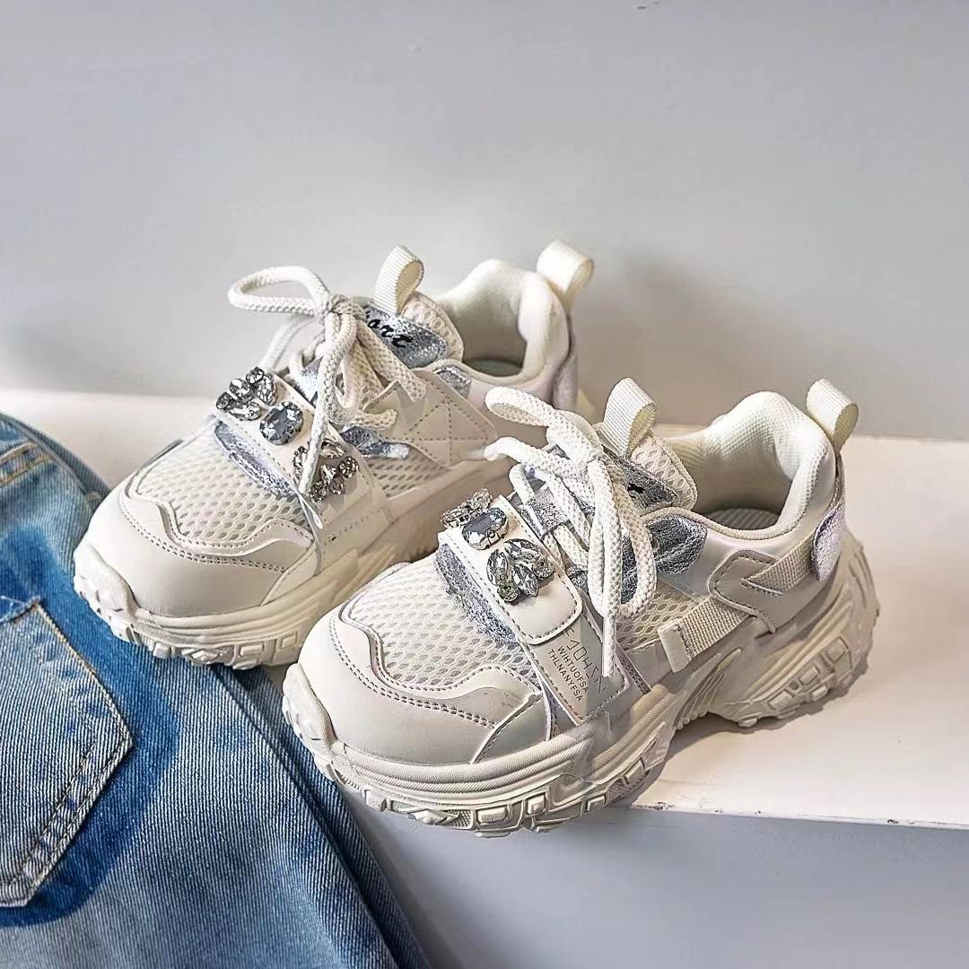 

Модные универсальные осенние новые легкие спортивные кроссовки 37 yards inner length 23cm белый