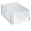 KADAX Plastic Container with Lid Transparent Lockable Box Organizer