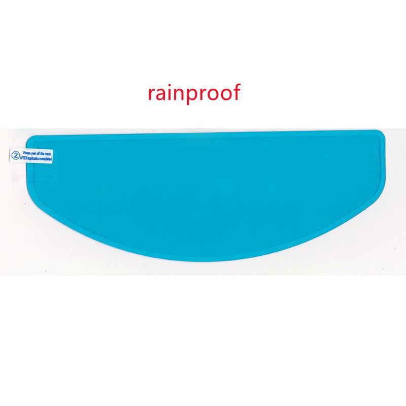 Universal Motorcycle Helmet Anti-fog Film and Rainproof Film Durable Driving Nano Coating Sticker Film Helmet Accessories