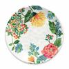 TarHong Garden Floral Dinner Melamine Dishwasher Perfect for Outdoors and PVC1105DGFL Plate, 27cm, Shatter-Resistant Dishware, Plastic, Safe, Stylish,