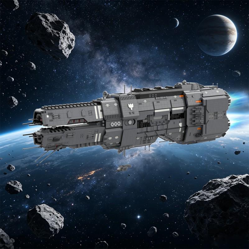 MOC Artemis-Class Battlecruiser Model Building Blocks