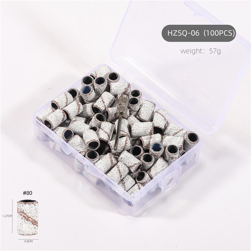 Exclusive Nail Sanding Bands With Bearings - White, Black, Brown