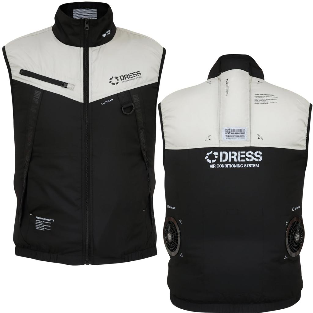 Dress Fan Size Air Conditioning Fishing Air Adjustable Water Cooling Vest, 4XL, Wear, Wear, Summer, Cooling, Output, Powerful, Repellent,