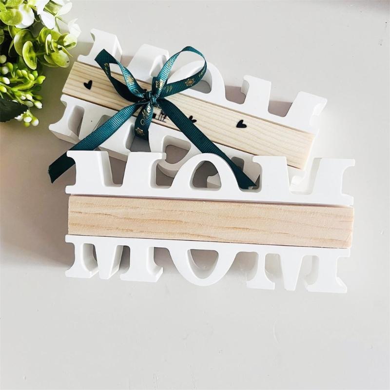Silicone MOM Letter Mold Not Stick Perfect For Mothers Day Gift And Home Decoration Crafts