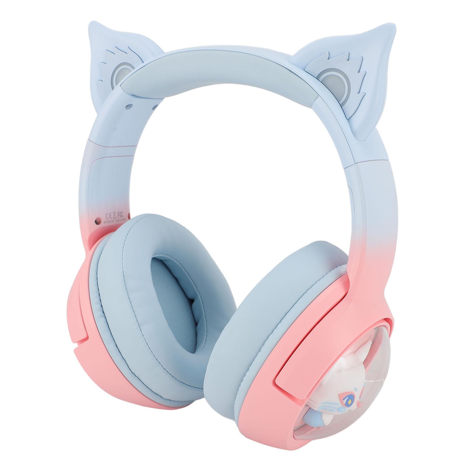 

2,4 ГГц беспроводная игровая гарнитура Lossless Sound USB Type C BT 3,5 мм наушники для ноутбука телефона