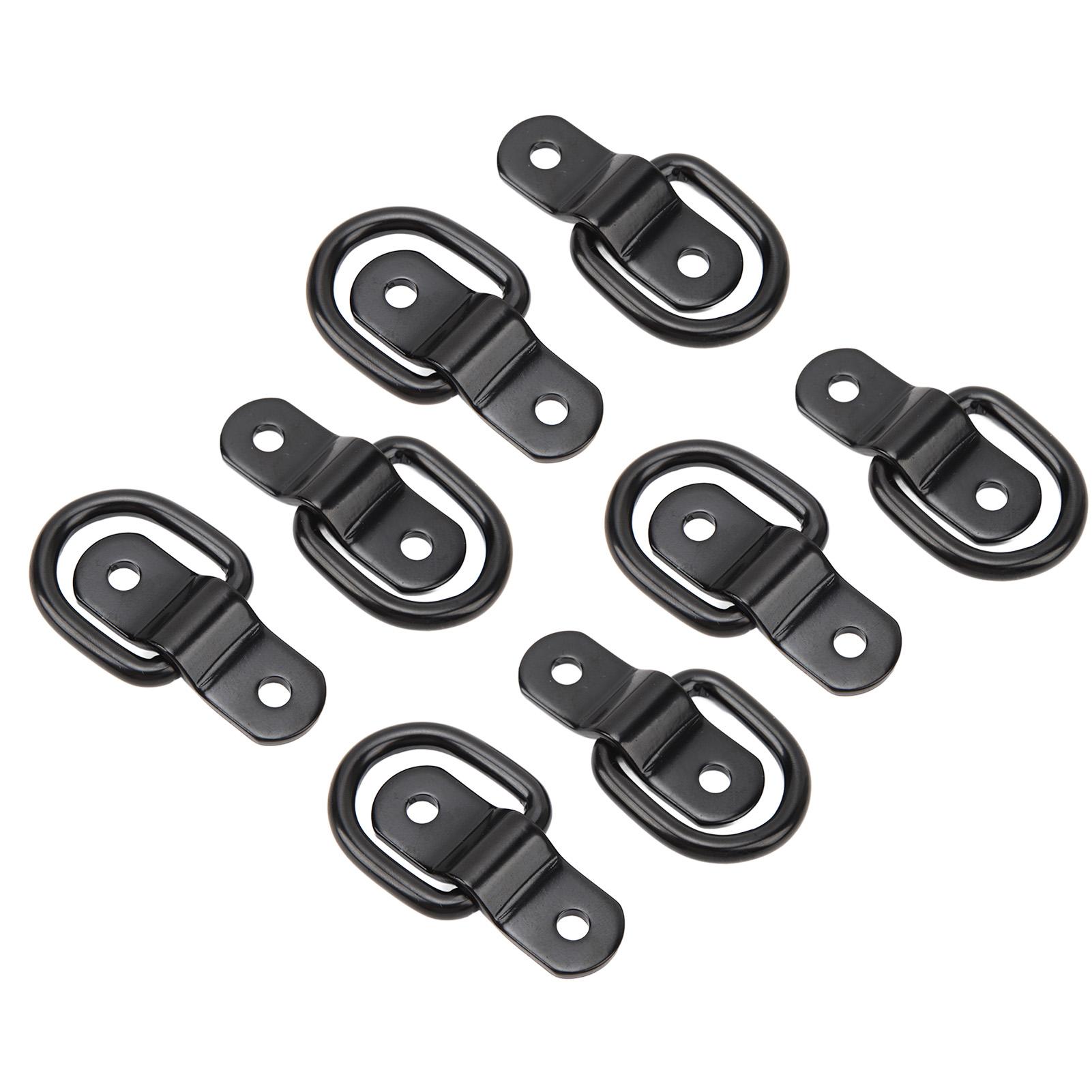 

12Pcs Tie Down D Rings Surface Mount Heavy Duty Lashing Ring for Trailers Trucks RV Campers Vans ATV SUV Boats