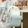 New Japanese Small Fresh Casual Junior High School Student Schoolbag Simple Versatile Backpack Ins Lightweight Backpack