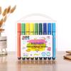 18-Color Triangular Grip Markers for Kids - Ideal for School, Art, DIY, Journals