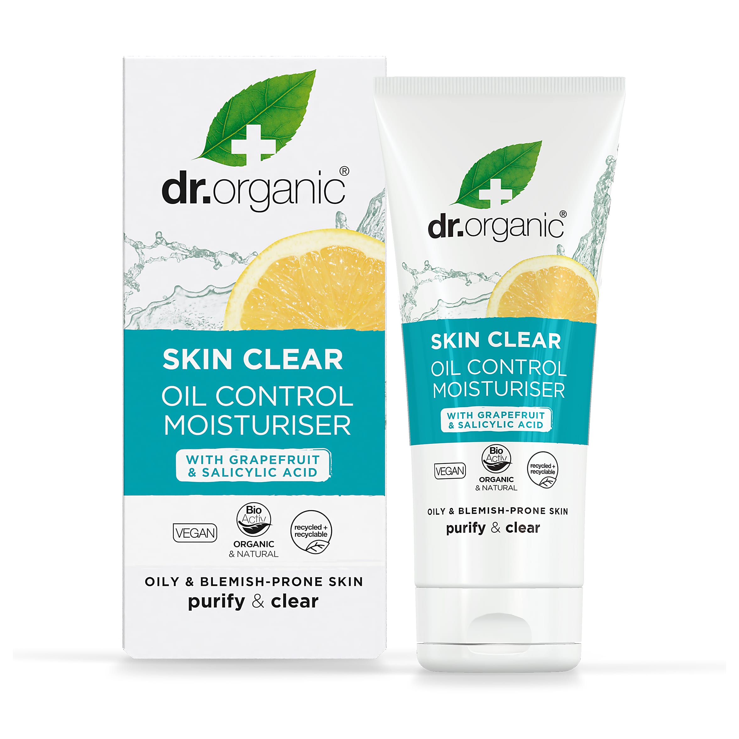 

Moisturizing cream for oily skin Skin Clear Dr.Organic 50 ml