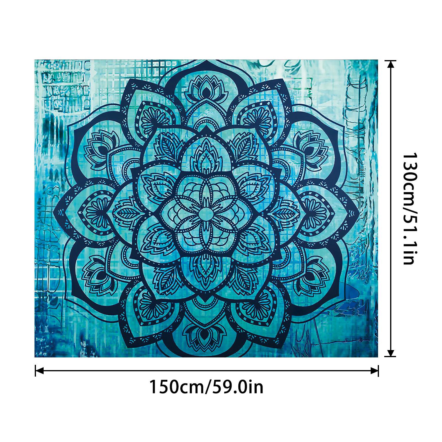 

Короткий плюшевый синий дурман гобелен декор комнаты ткань гостиная мебель фон 130*150CM