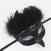 Feather Masquerade Mask Mardi Gras Mask Halloween Costume Mask Venetians Mask for Adult Women Girls Party Mask Gifts