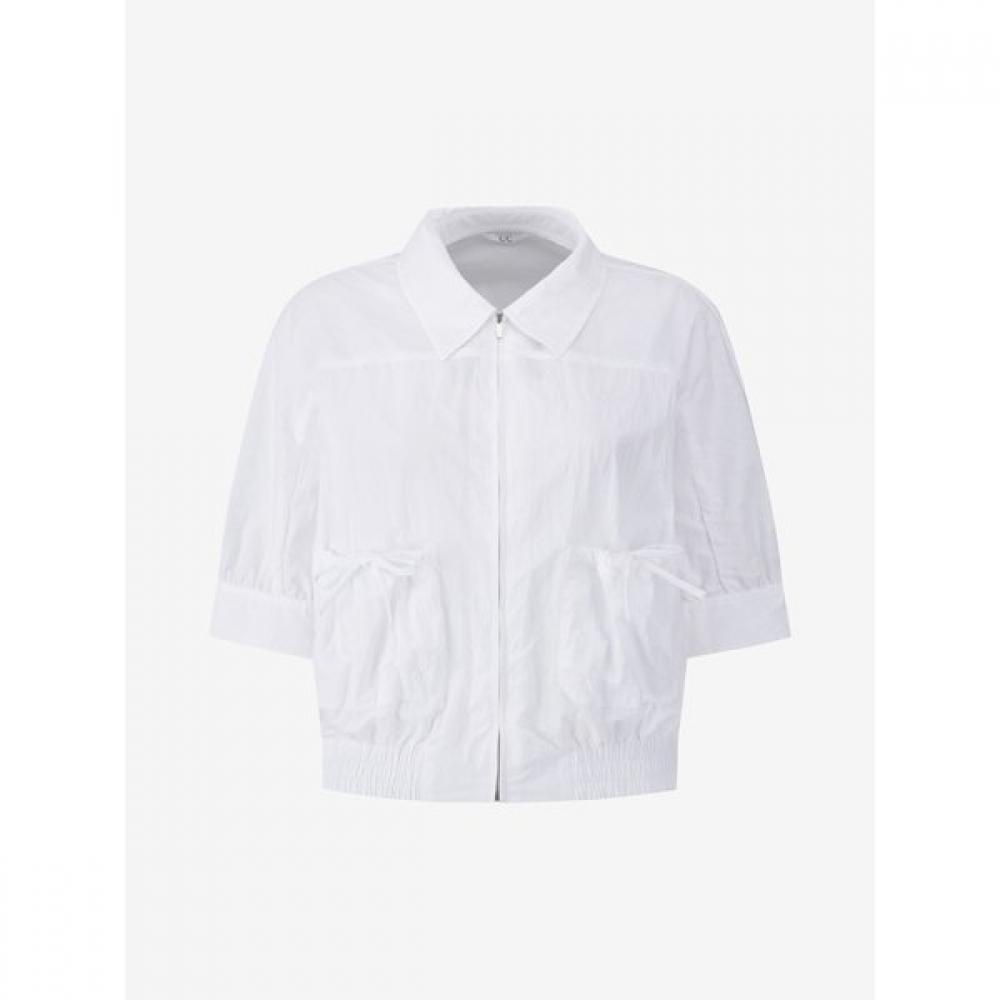 Cc Collect Pocket Ribbon Crop Blouson Jumper C252msj034