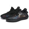Adidas Originals Yeezy Boost 350 V2 Textile, TPU Cushioning Breathable Low top Casual Shoes Unisex Black HQ4540(Team54-)