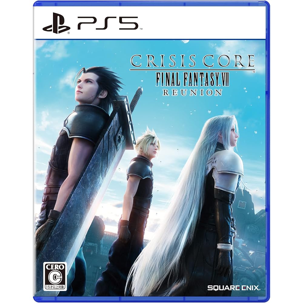CRISIS CORE -FINAL FANTASY VII- Reunion [Amazon.co.jp Exclusive Offer] Original A4 Clear File -PS5