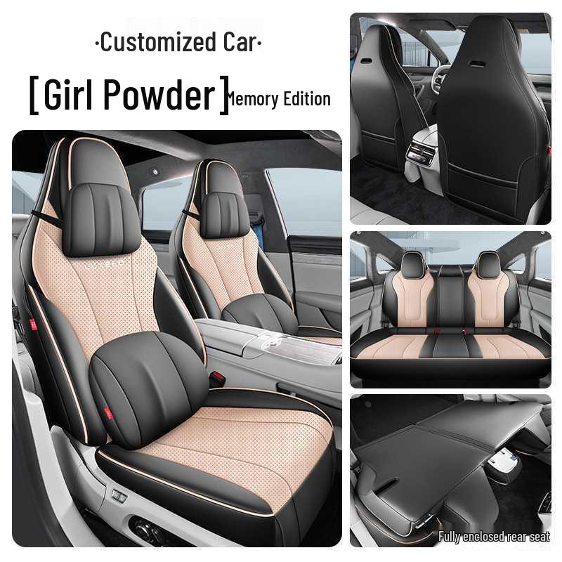 All-Leather Seat Cushion for ZEEKR S7 - Breathable, Full Coverage, Four Seasons Use