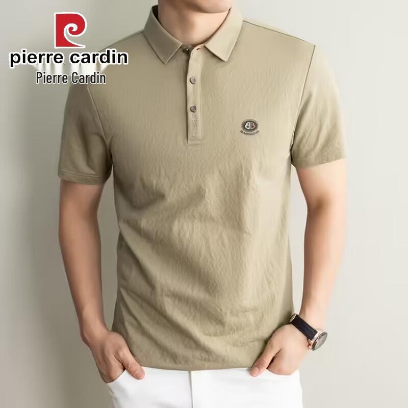 

Pierre Cardin Men s Linen Blend Polo Shirt M