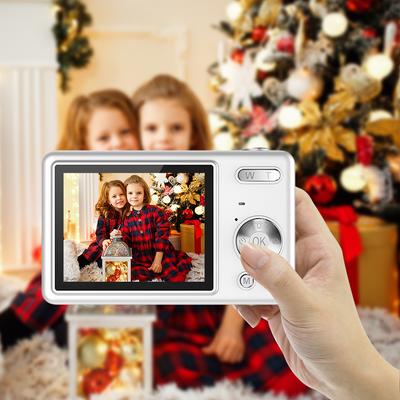 Digitální fotoaparát 16x zoom Autofokus fotoaparát pro děti Hračky Videokamera Kompaktní fotoaparáty 4K HD 1080P Fotoaparáty pro začínající fotografy