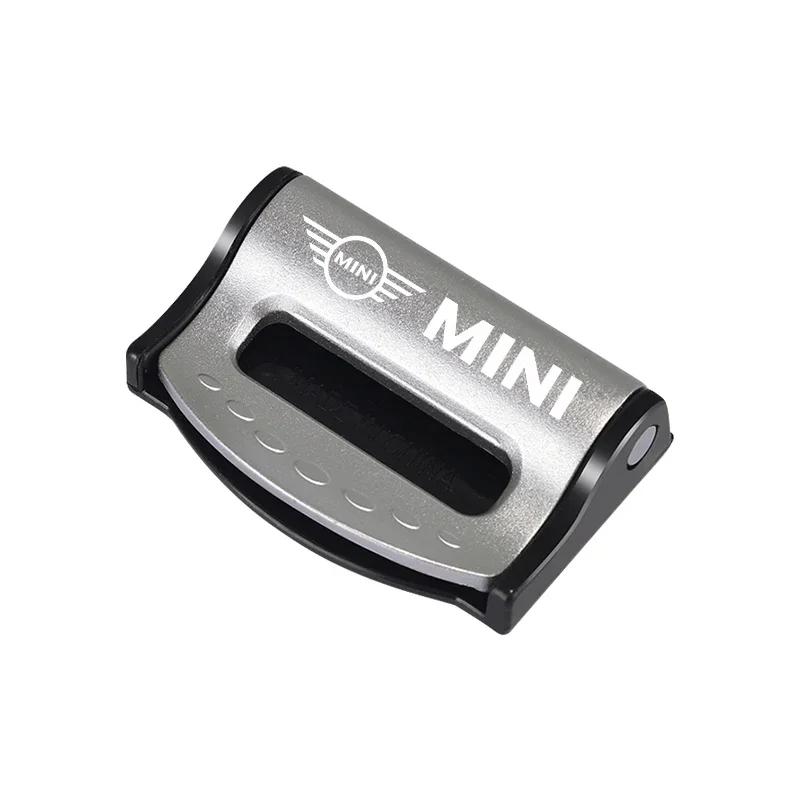 Fashion New Car Safety Seat Belt Buckle Clip Seatbelt Stopper Adjuster Clip To For BMW Mini Cooper One S R50 R53 R56 R60 F55 F56