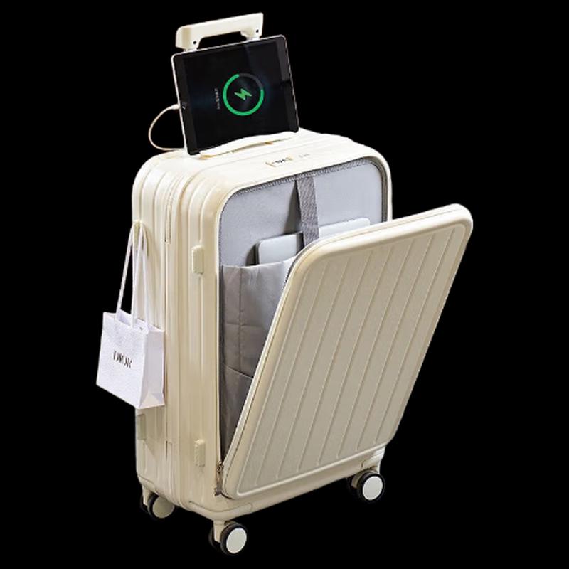 Front-Opening Spinner Luggage