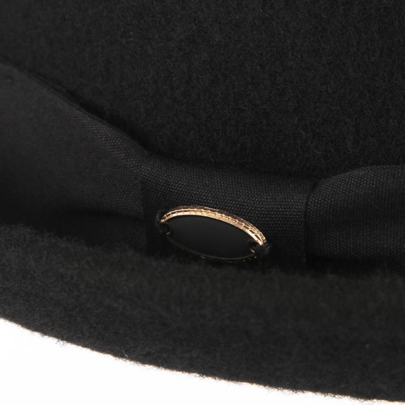 Lightweight Gentleman Derby Hat Carnival Soft Trilby Hat for Masquerade Party