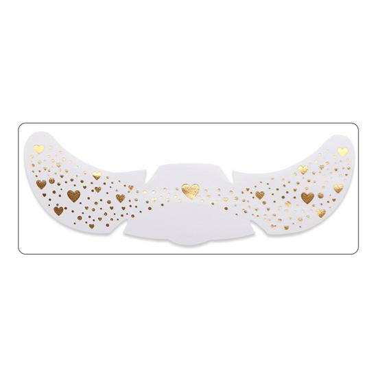 Nostalgie Freckles Face Tattoo, Glitter Makeup Patches, Sparkling Speckles, Holographic-Face Temporary Tattoo for Christmas Parties Musical