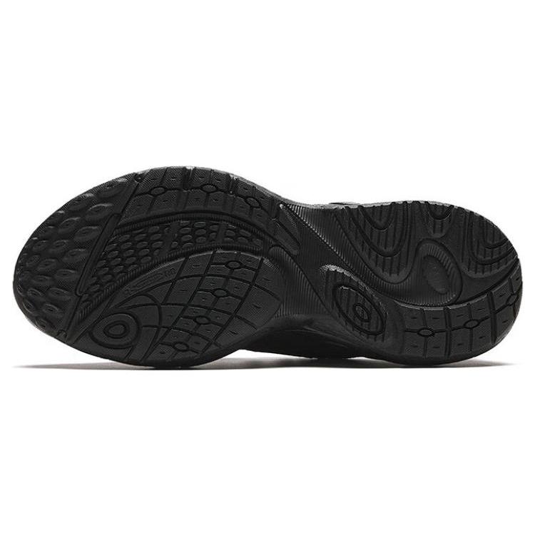 Anta Starlight Mesh Cushioning Breathable Low Top Chunky Sneakers Women's Black 922348837-6