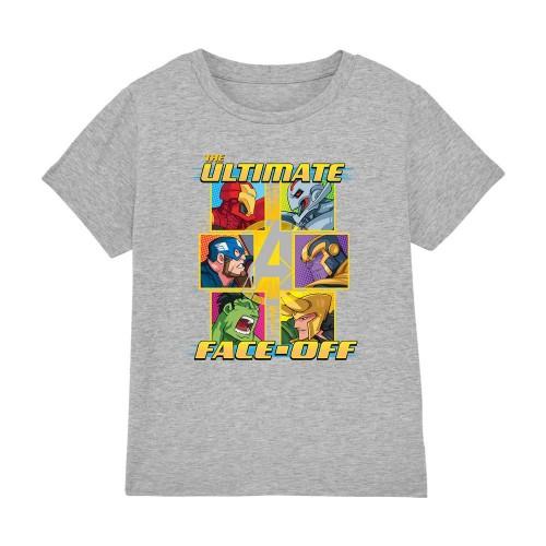 Avengers Childrens/Kids Face Off T-Shirt