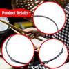 Drum Batter Hoop Decorative Rim Percussion Instrument Part for Practicing