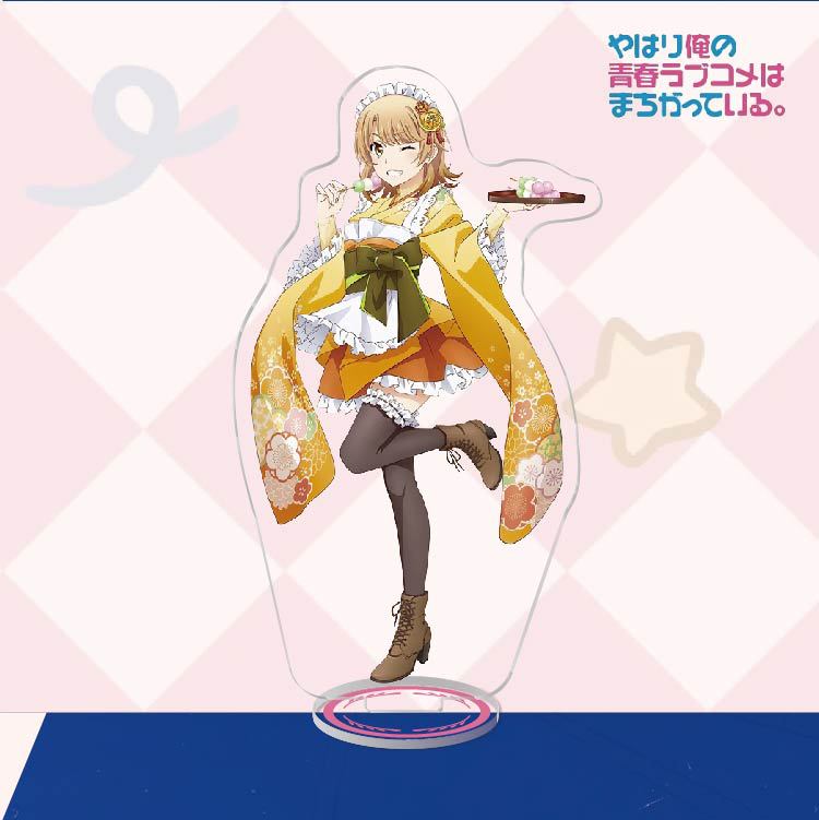 Anime My Youth Romantic Comedy Is Wrong Acrylic Stand Action Figure Toy PVC Desktop Stand Model Toys Gift