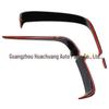 Rear Spoiler with Fang-Shaped Canards for 2013-2018 Mercedes-Benz A-Class W176 A200 Models.