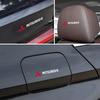 Car Brake Caliper Badge Stickers Heat Resistant Cover Decorate For Mitsubishi Outlander 3 Xl Lancer 9 EX ASX Colt Grandis Pajero