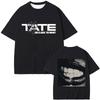 2025 Singer Tate Mcrae T8 Music T Shirts Men's Women Vintage T-shirt Summer Oversized Short Sleeve Tee Tops for Fans Gift