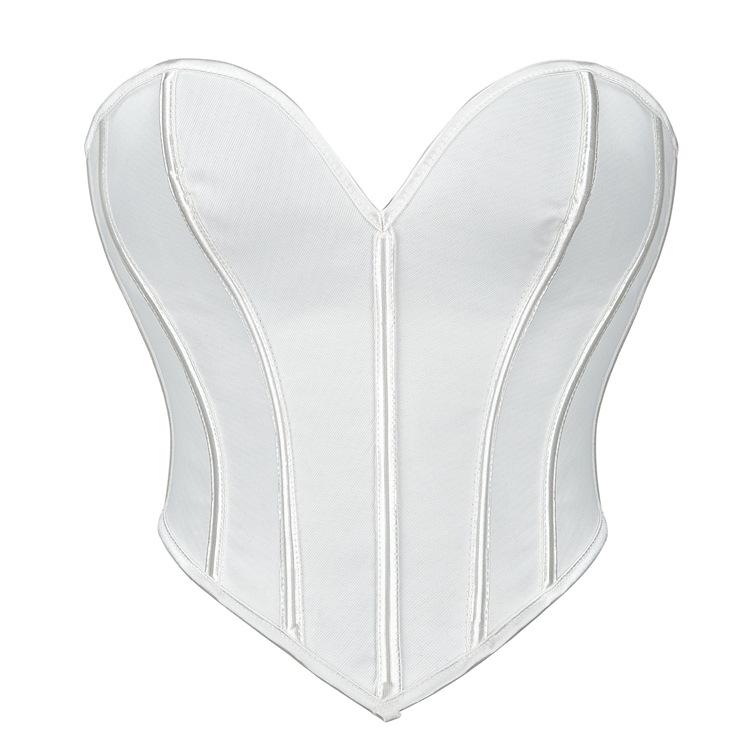 JYL TS Black Matte Patterned Strapless Women's Sexy Palace Top